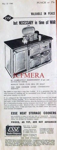 Wartime esse cooker - wartime, 'esse'