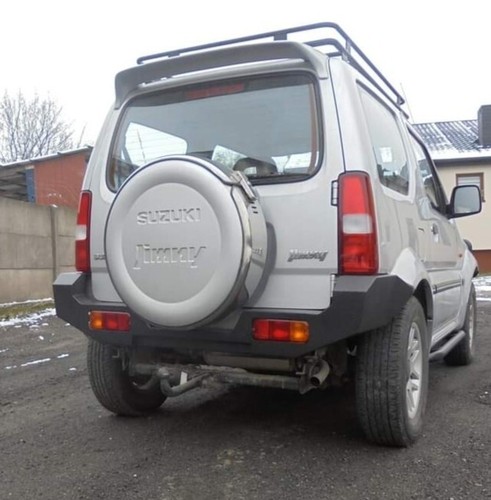 Rear steel bumper off - steel, off-road