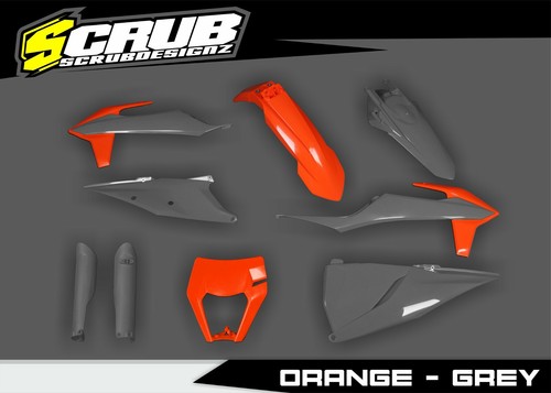 Plastics kit ktm exc - kit,