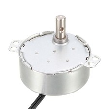 Synchronous Motor AC 220-240V 8-10RPM 50-60Hz CCW/CW 4W Turntable Gear Box