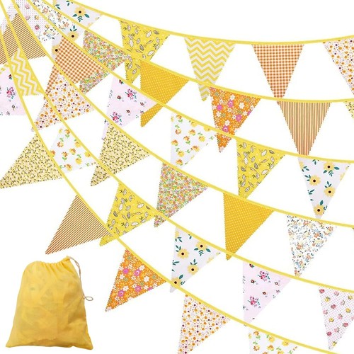 12m 40ft fabric bunting - 12m/40ft,