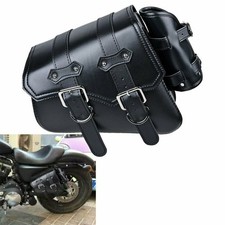 Saddlebag Series Model Black PU Left Saddlebag W/ side storage New Hot