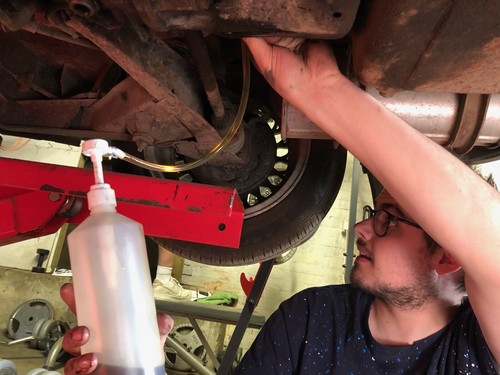 Gear box lube - oil, pump