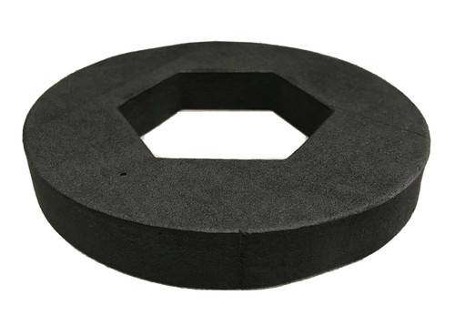 Flat foam doughnut seal washer - flat,