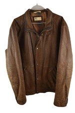 North Coast M&S Mens Brown Zip