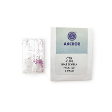 Hole Synthetic Jewels (100 Piece) Assorted Sizes for Watch Movements