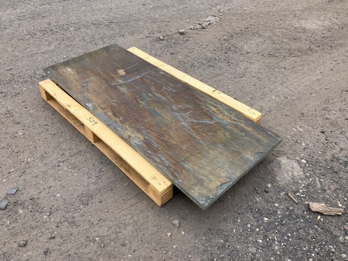 Natural rustic slate hearth - natural,