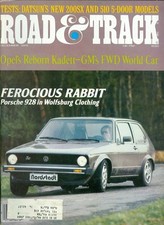 1979 Road & Track Magazine