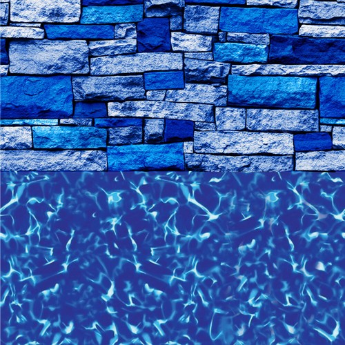 Beaded pool liner - pool, for