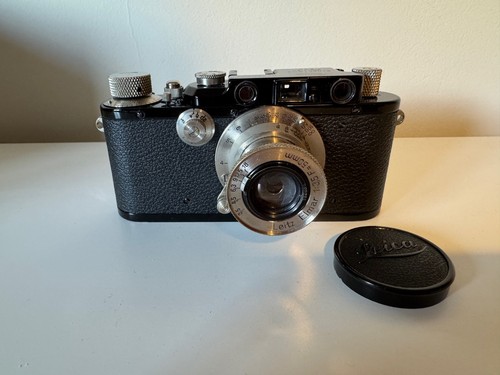 Leica iii model black - black, paint