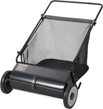 Push Lawn Sweeper for Leaves