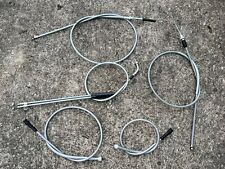Honda CB250K CB350K Throttle Brake Speedometer Clutch Tachometer Cable Grey set