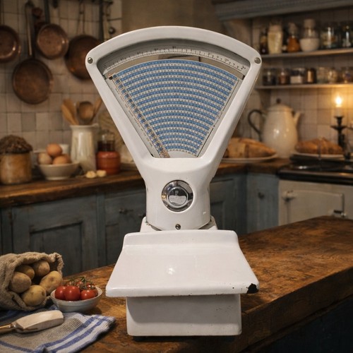 Vintage butchers shop scale - shop,