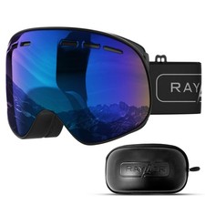 Rayzor Magnetic Ski Goggles Snowboard Goggles UV400 Anti Fog Vented Lens RRP £69