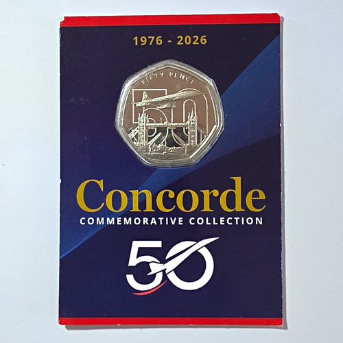 Concorde bunc coin - concorde,