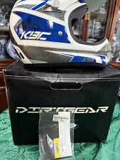 KBC motorcycle helmet is brand new - Medium and motorcycle gloves