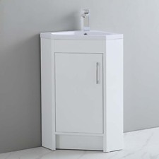 Bathroom Corner Vanity Unit &
