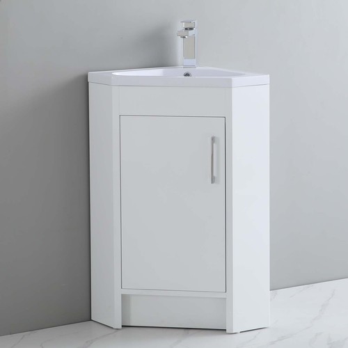 Bathroom corner vanity unit - corner, &