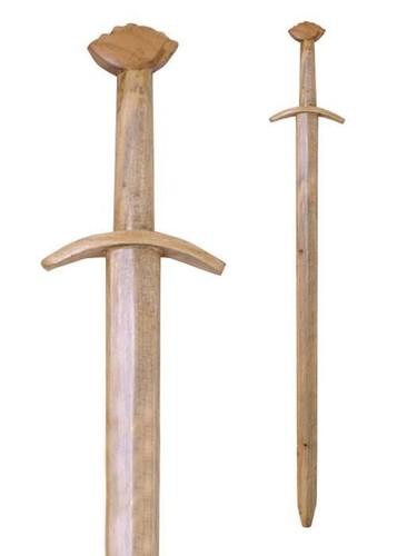 Wooden practice training sword - wooden,