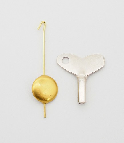 Novelty clock winding key - clock,
