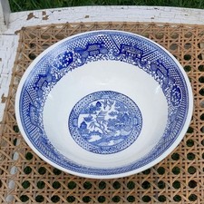 Vintage Blue Willow White