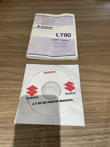 Suzuki lt80 owners manual and - suzuki,