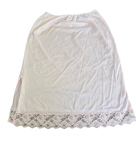 Vintage pink book half slip - pink,