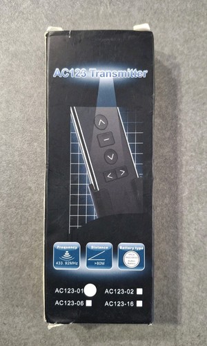 Ac123 01d remote - remote, control