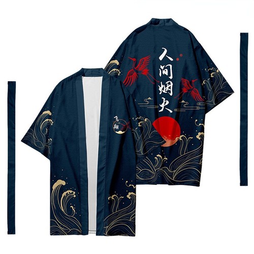Men kimono yukata - yukata, bathrobe