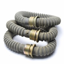 Soviet Gas mask hose. Grey