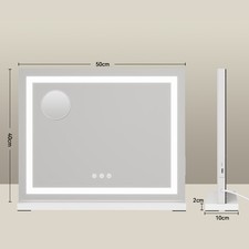 Hollywood Large Makeup Mirror