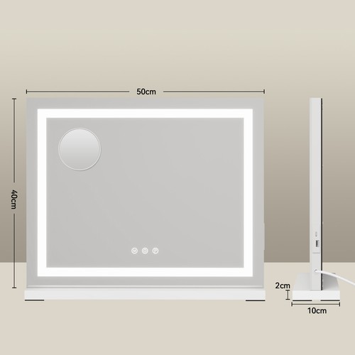 Hollywood large makeup mirror - hollywood,