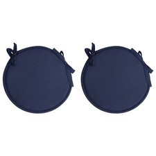 Round Chair  Pads, 2 Pcs Circular  Chair Cushions for Indoor Outdoor Garden8340
