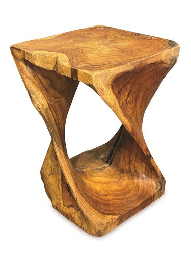 Teak root side - teak, table