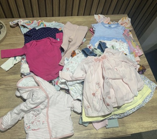 Girls baby clothes bundle 3 - bundle, 0-3