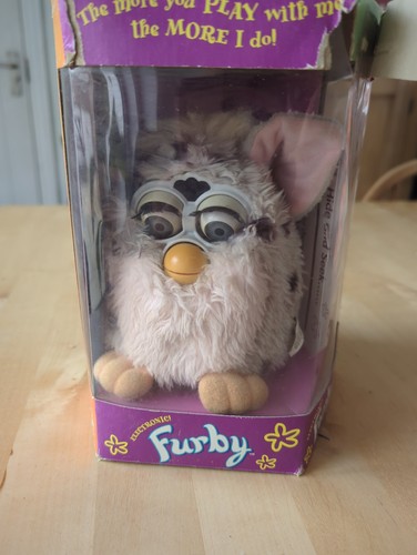 Vintage 1998 tiger furby - 1998, pink