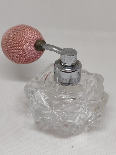 Vintage clear cut glass - clear,
