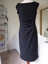 Coast Womens Black Dress Midi