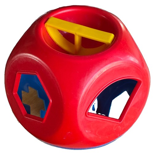 Vintage tupperware shape toy - vintage,