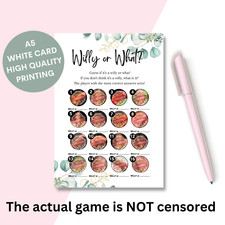 Hen party games - hen, what