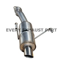 Honda Civic Type R EP3 T304 Stainless Steel  Exhaust Back Box