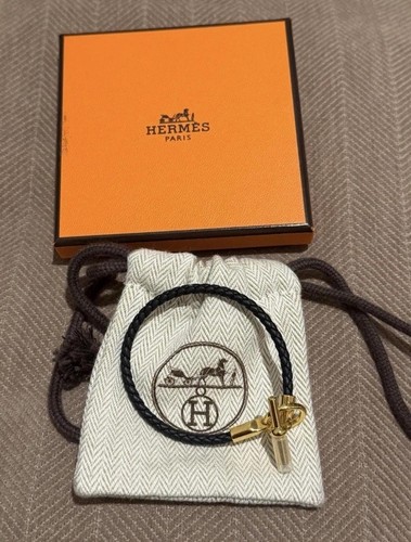 Hermes gold plated - gold, black