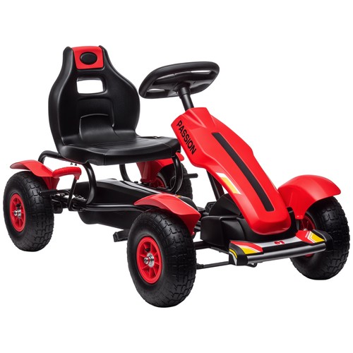 Homcom children pedal kart - pedal, go