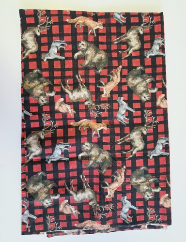 Woodland animals fabric - fabric, x