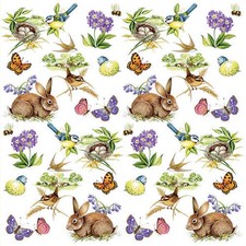 Easter Bunny Paper Napkins