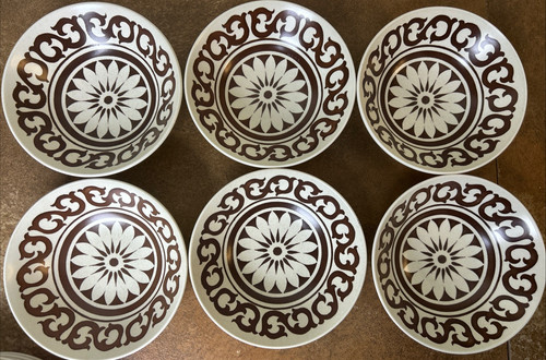 Set six vintage 1960s - of, &