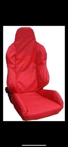 Car seat cover red - car,