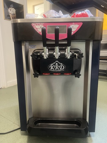 Tabletop soft ice cream - ice, maker