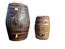Oak Whiskey Barrel Water Butt