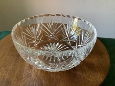 CAVAN IRISH CRYSTAL BOWL 17.5